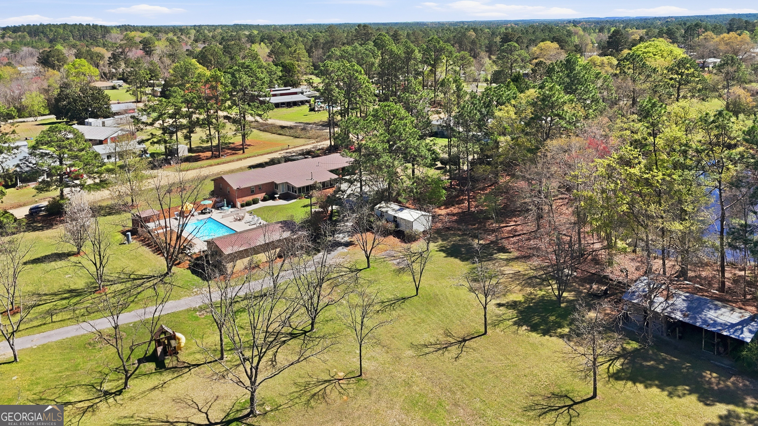 333 Rainbow Ridge Swainsboro, GA 30401 - Photo 45 of 46 view of a lake view
