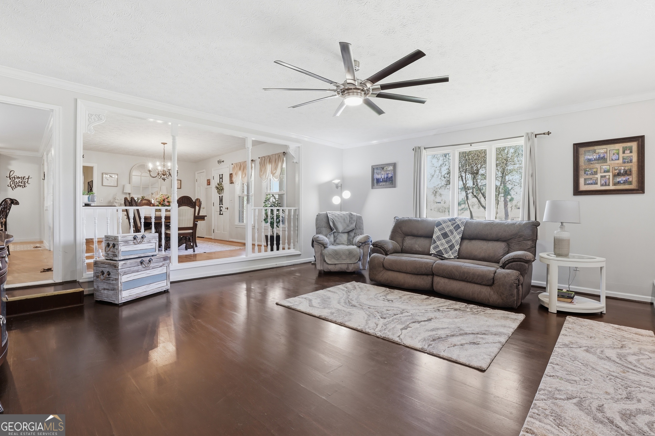 333 Rainbow Ridge Swainsboro, GA 30401 - Photo 6 of 46 a living room with furniture and a large window