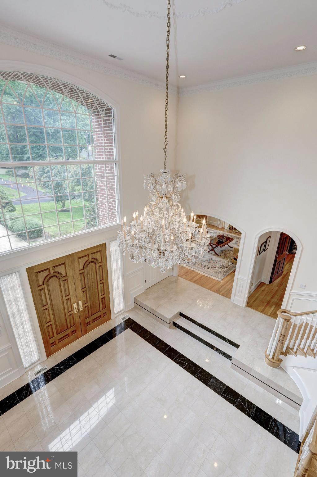 9811 Meriden Road Potomac, MD 20854 - Photo 14 of 29 Overlooking elegant Two-Story Foyer