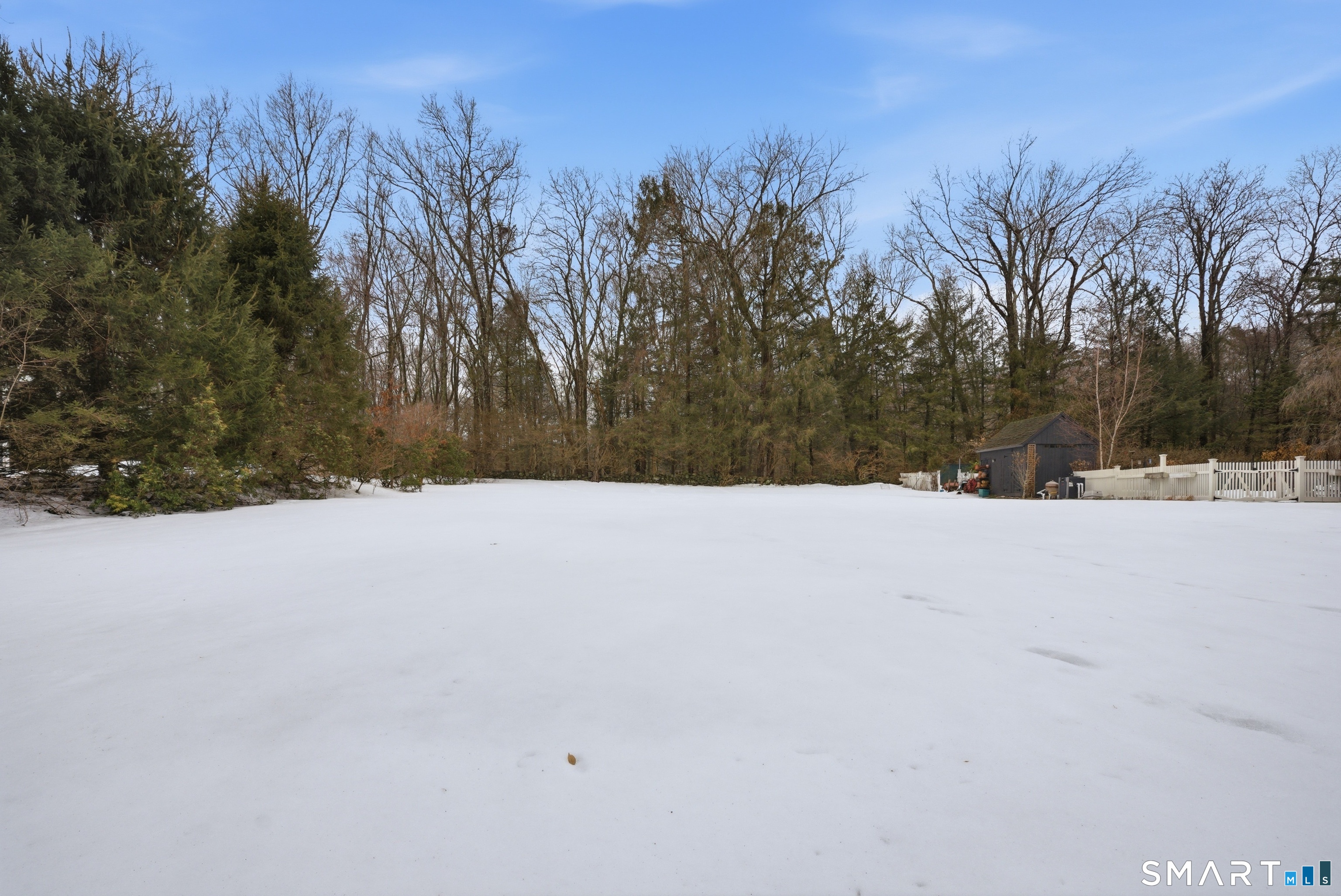 677 Eleven O'Clock Road Fairfield, CT 06824 - Photo 31 of 36 a view of road covered with snow