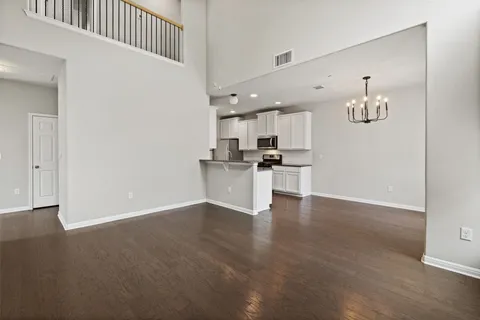 a view of a kitchen with an oven