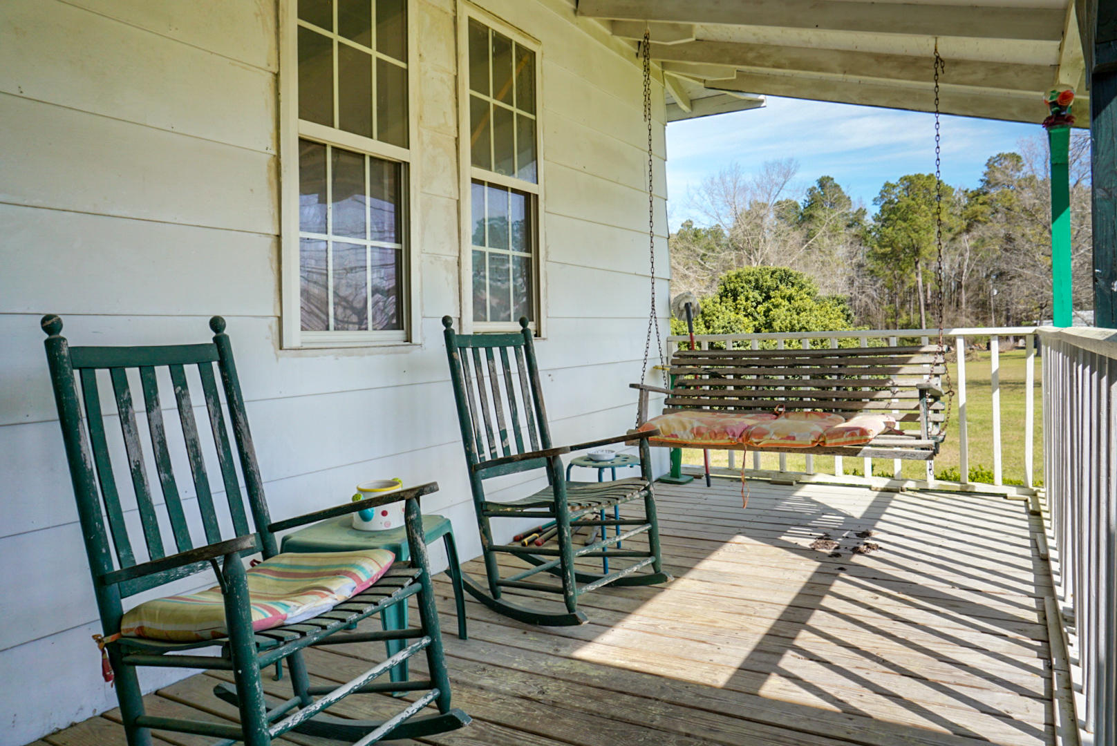 900 Fauling Road St. Stephen, SC 29479 - Photo 8 of 33 with a glass of sweet tea