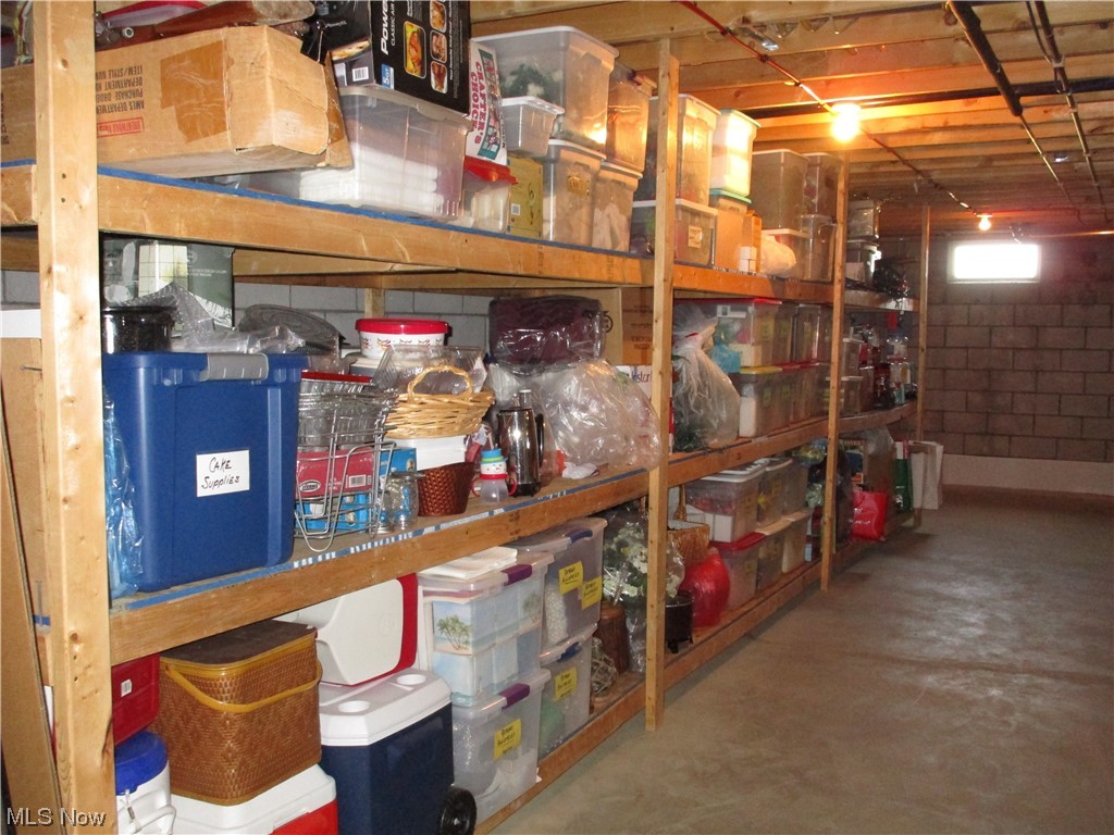7993 Guilford Road Seville, OH 44273 - Photo 23 of 34 In full basement, there is plenty of storage.....