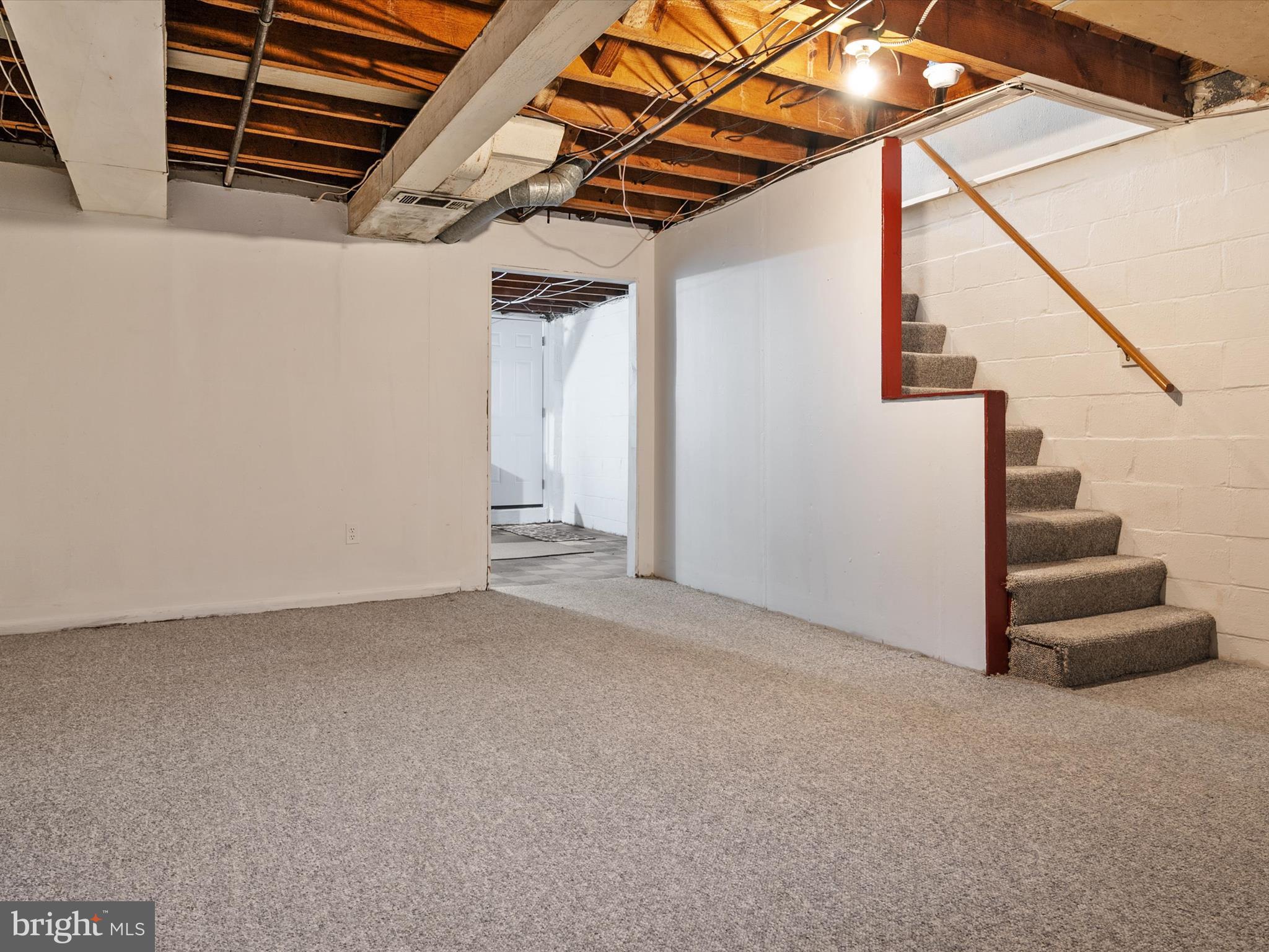 756 Old Riverside Road Brooklyn Park, MD 21225 - Photo 22 of 38 Basement with walk out.