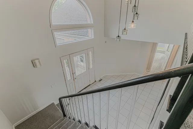 a view of front door