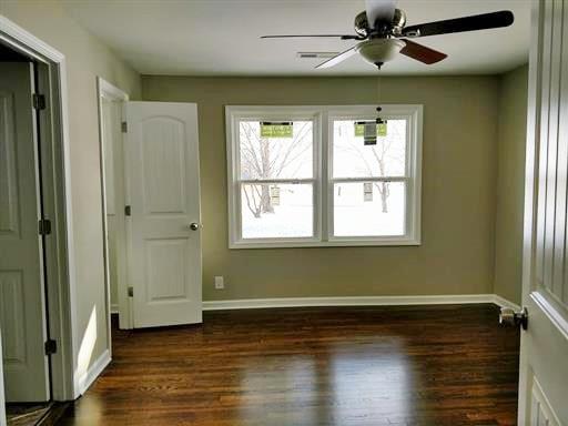 397 Lone Star Road Lawrenceburg, TN 38464 - Photo 11 of 13 a view of empty room with wooden floor and fan