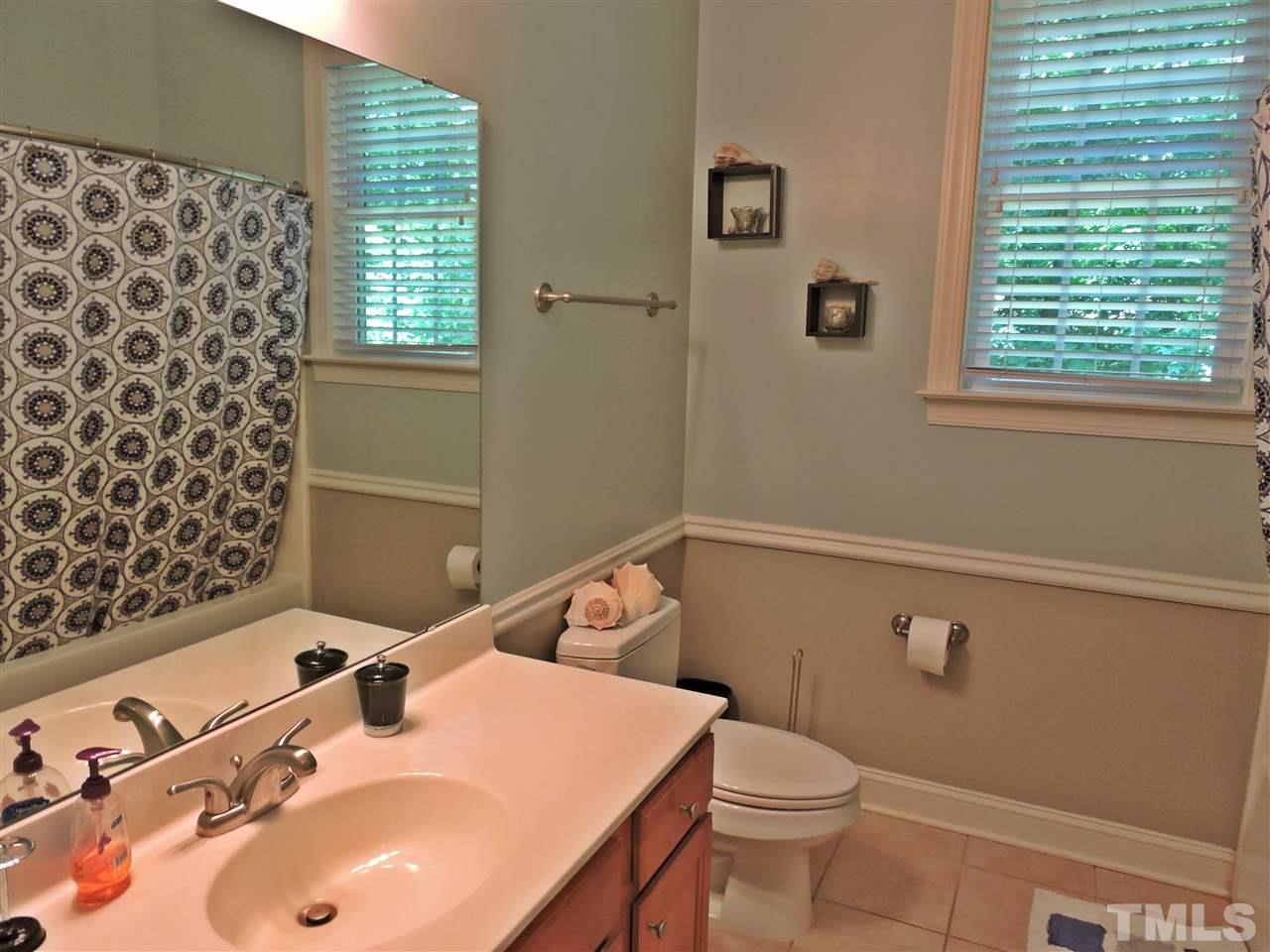 174 Weaver Ridge Road Rougemont, NC 27572 - Photo 20 of 25 a bathroom with a sink a toilet and a mirror