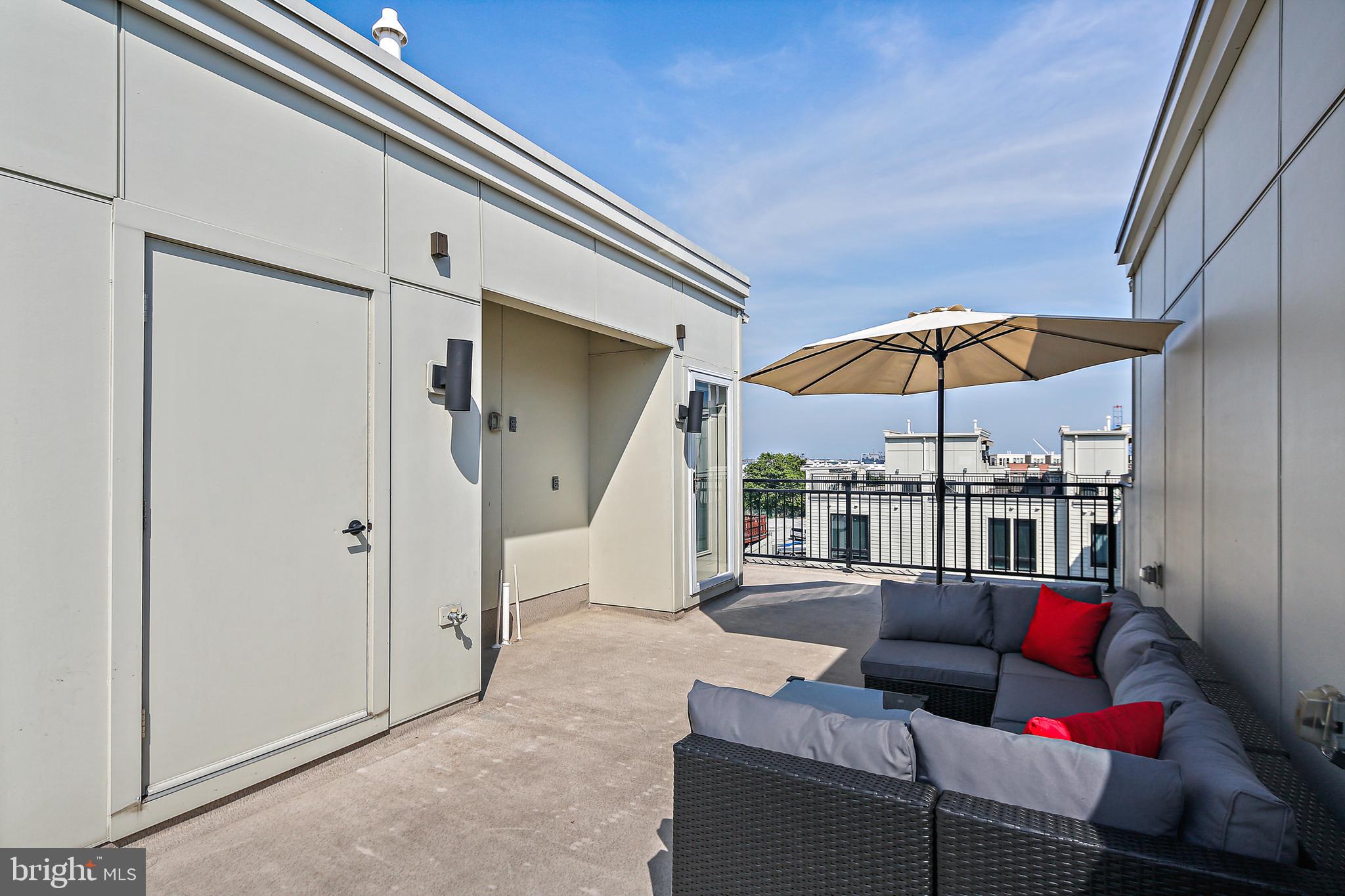 1223 Cooksie Street Baltimore, MD 21230 - Photo 31 of 36 Rooftop Deck with Wet Bar Rough-Ins, Cable for TV