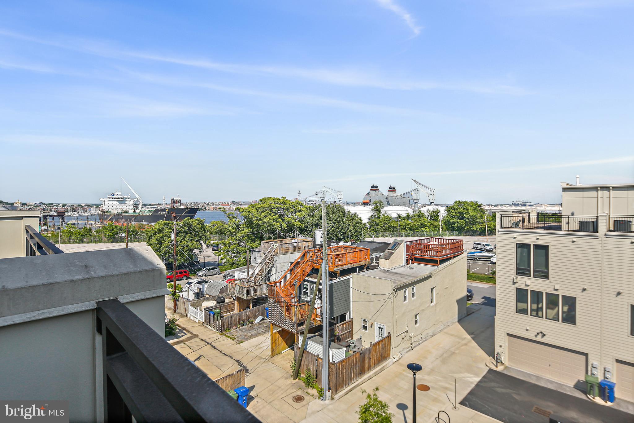 1223 Cooksie Street Baltimore, MD 21230 - Photo 33 of 36 Rooftop Deck with Water Views!