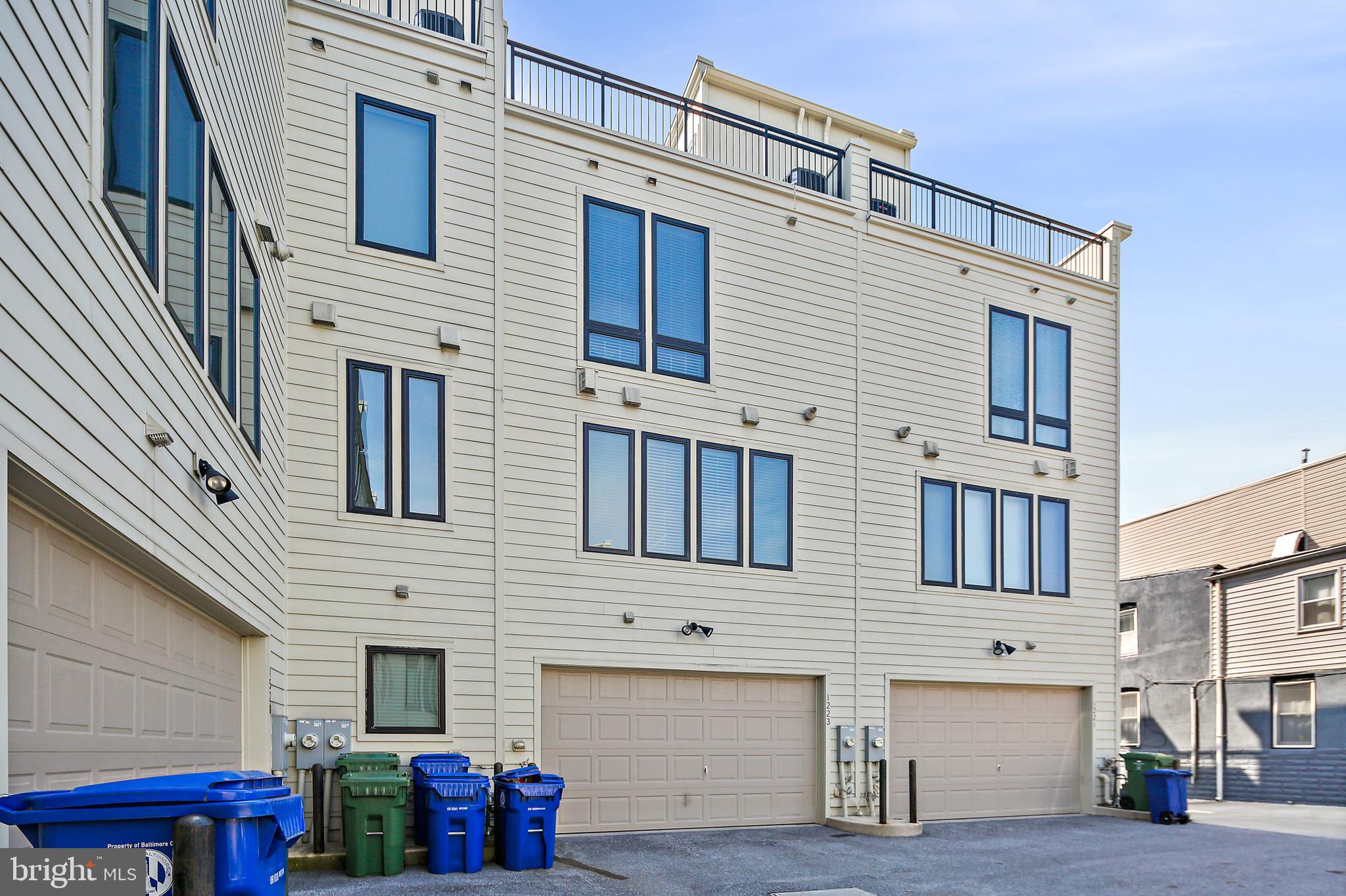 1223 Cooksie Street Baltimore, MD 21230 - Photo 36 of 36 Garage and Back of 1223 Cooksie Street