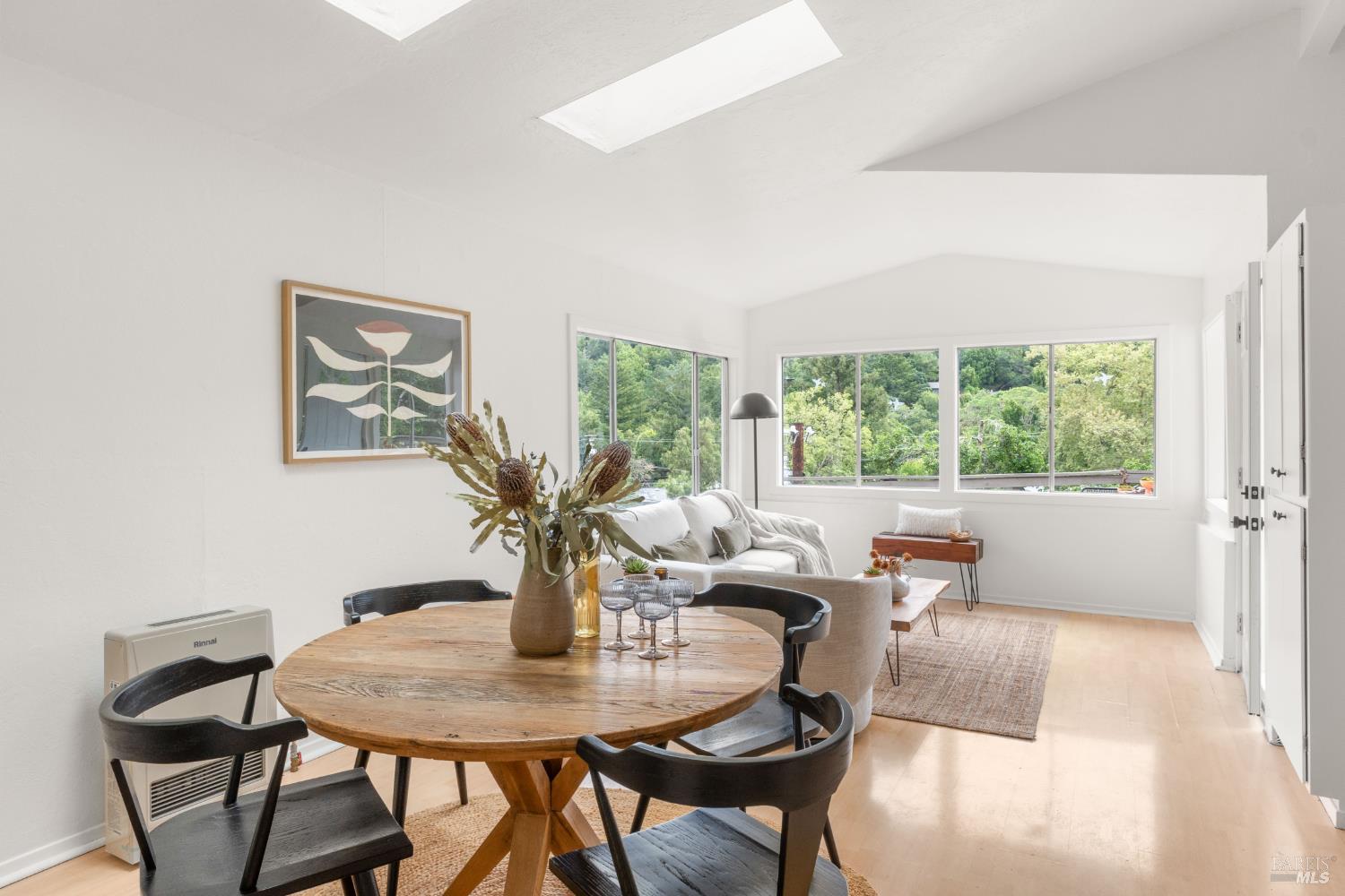 206 Bolinas Road Fairfax, CA 94930 - Photo 13 of 43 View of combined living room/dining room with abundant natural light.