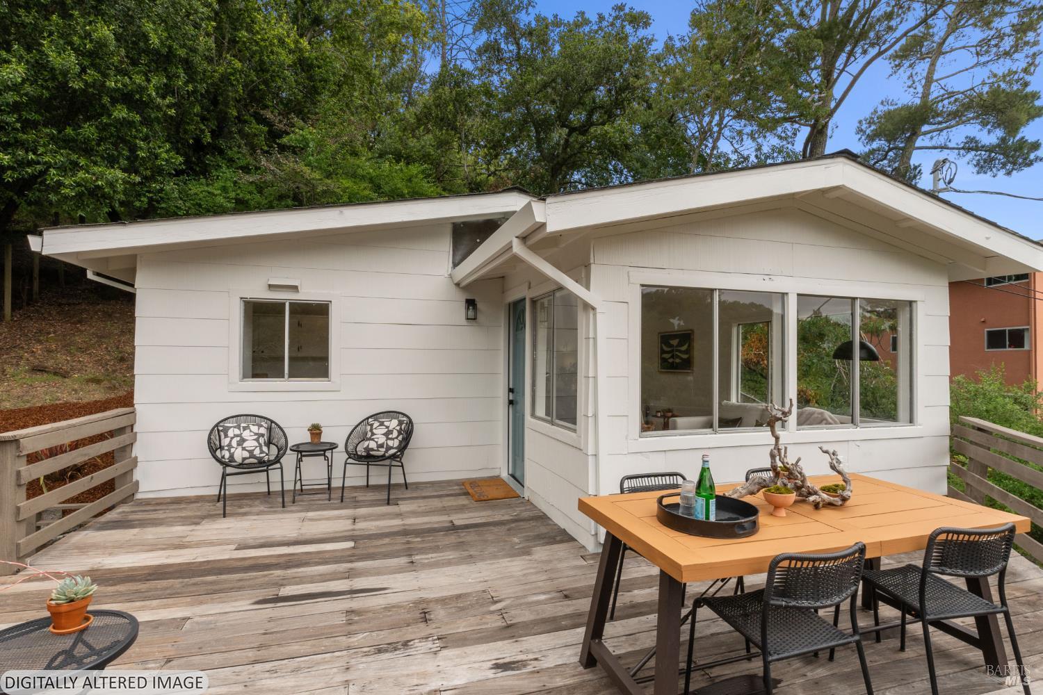 206 Bolinas Road Fairfax, CA 94930 - Photo 2 of 43 Upper unit view from deck