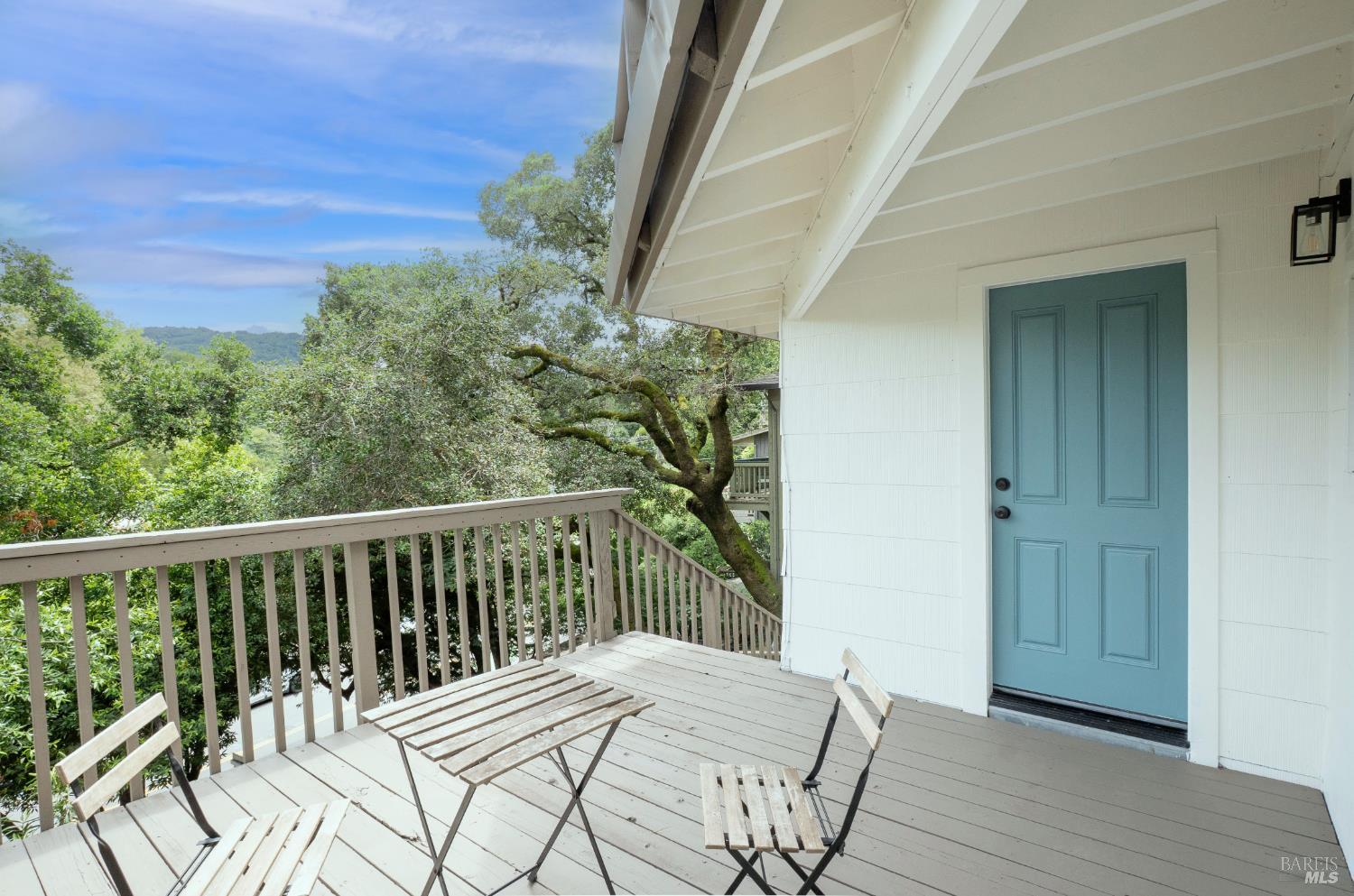 206 Bolinas Road Fairfax, CA 94930 - Photo 42 of 43 The studio entrance has a small deck with views of the garden.