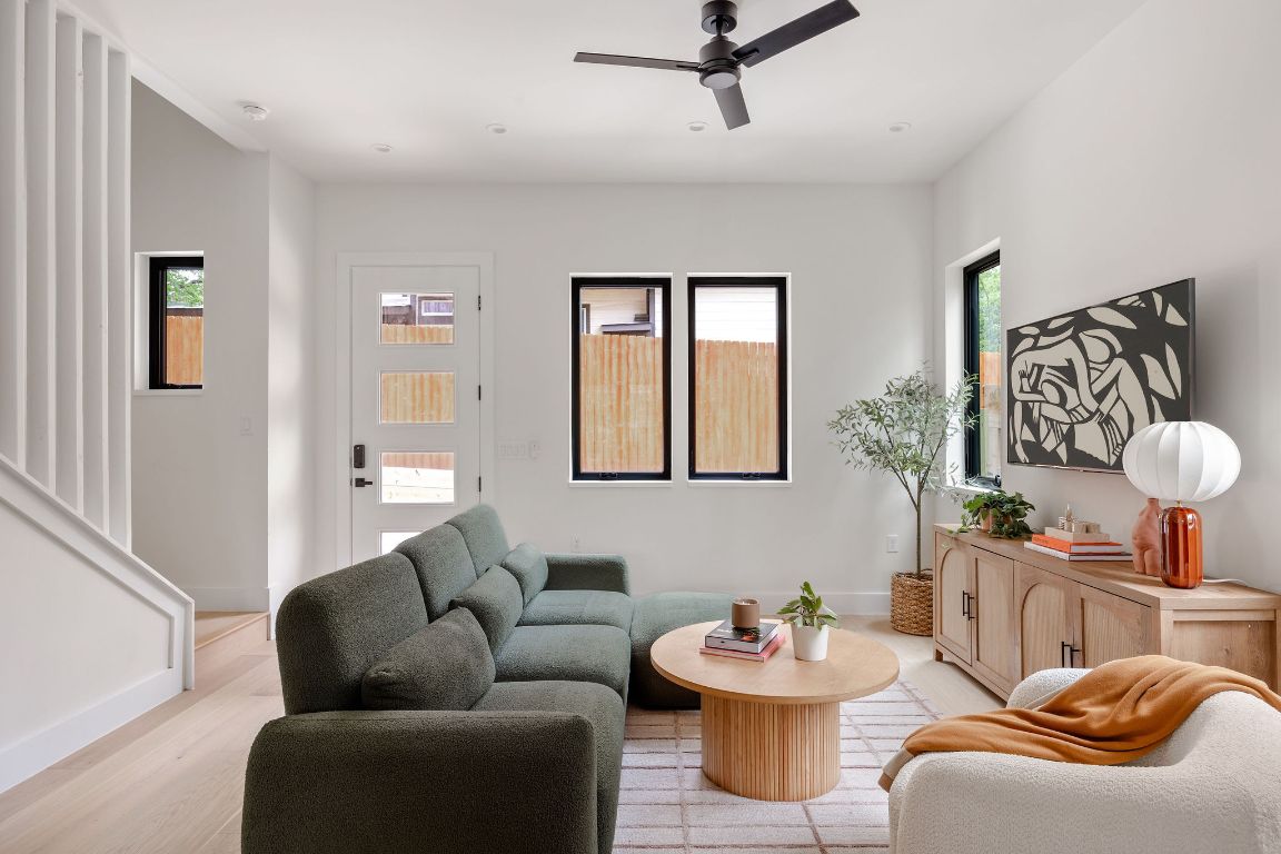 505 Philco Drive, Unit 3 Austin, TX 78745 - Photo 3 of 36 a living room with furniture and window