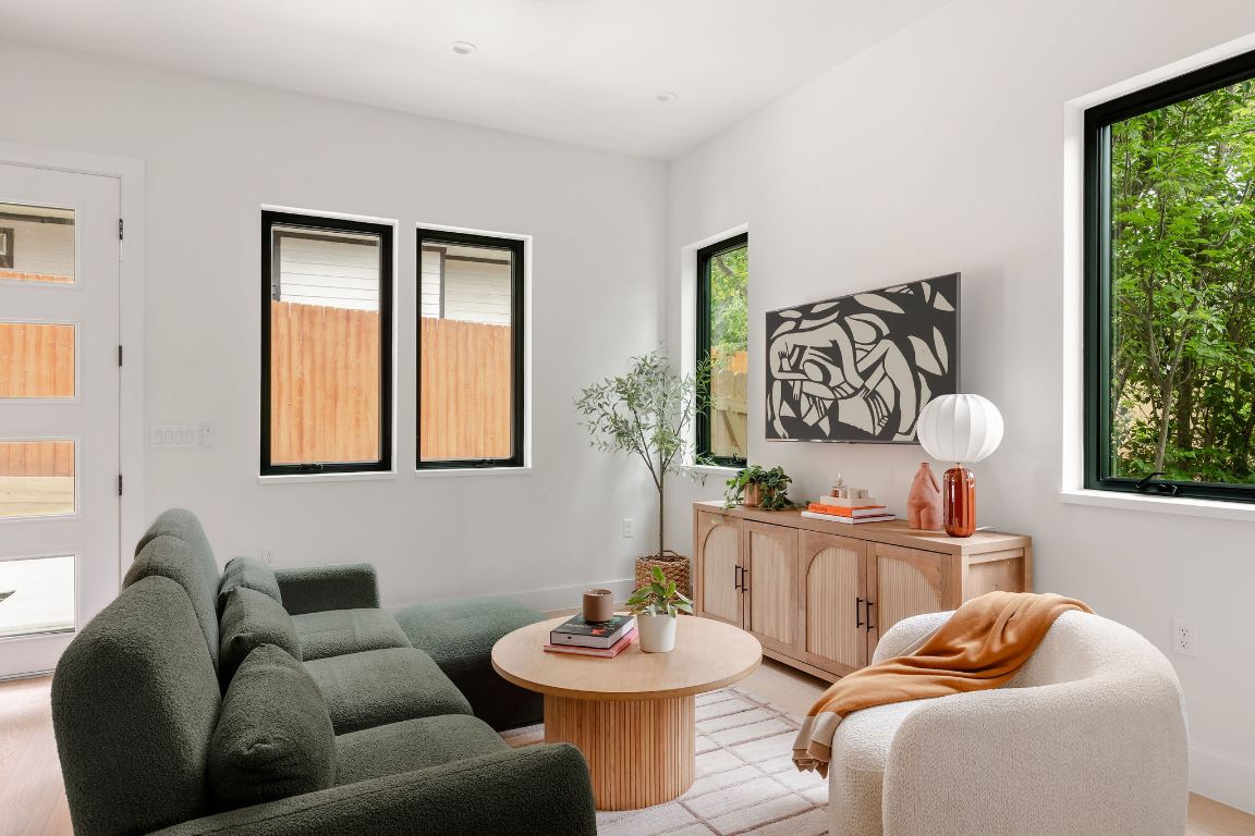 505 Philco Drive, Unit 3 Austin, TX 78745 - Photo 4 of 36 a living room with furniture and window