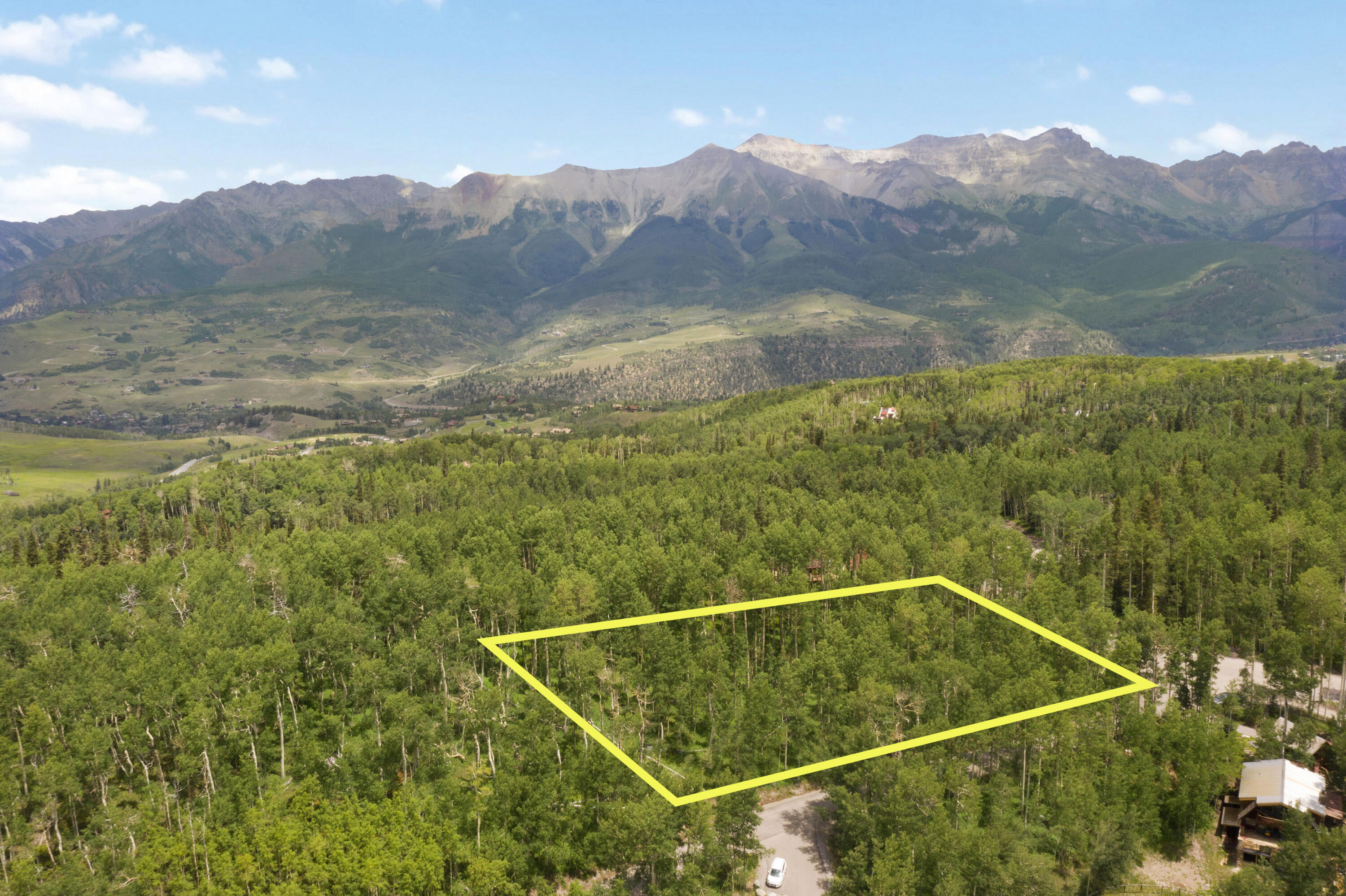 Tbd Saddle Horn Lane Telluride, CO 81435 - Photo 4 of 9 a view of a tennis court