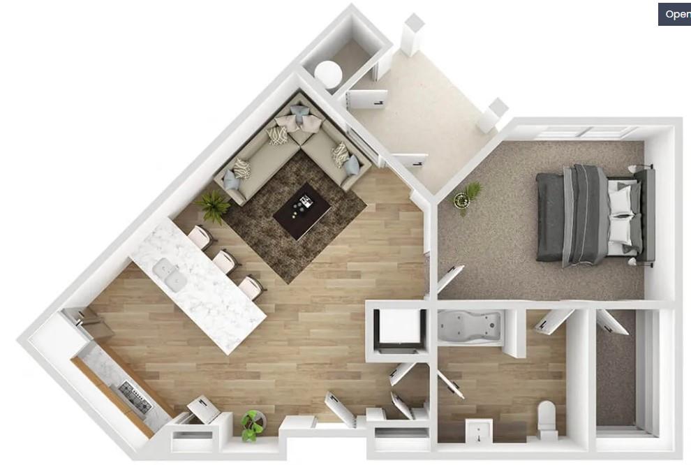 2000 James Jackson Parkway Northwest, Unit 1318 Atlanta, GA 30318 - Photo 16 of 21