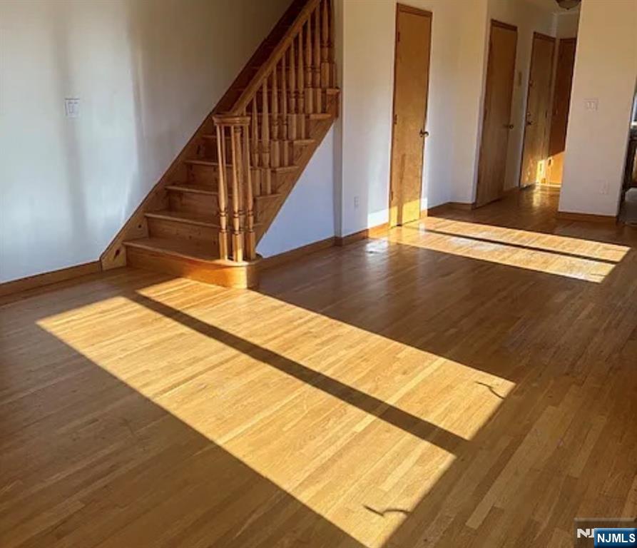 a view of wooden floor