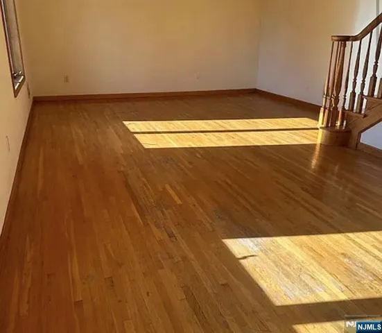 a view of wooden floor