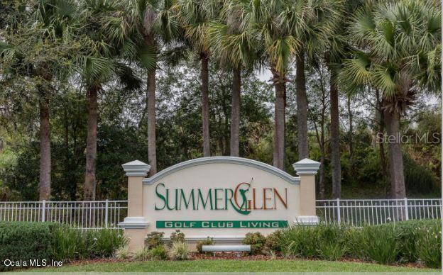 SUMMERGLEN SIGN