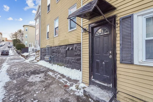a view of entryway door of the house