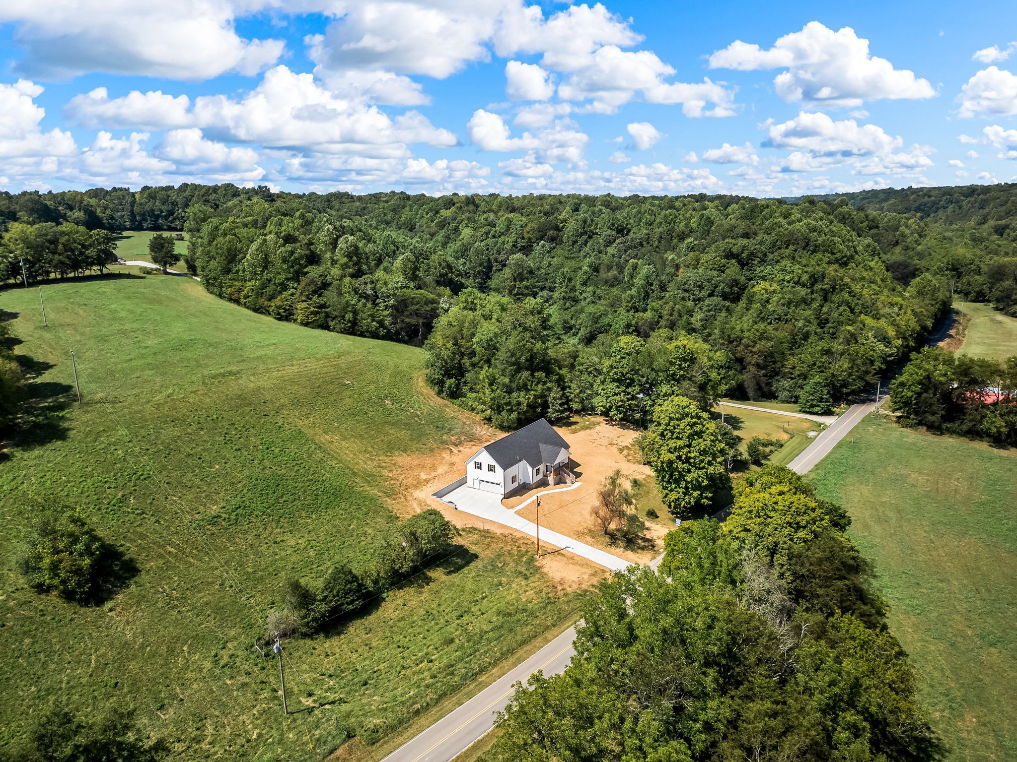 2305 Hurricane Creek Road Lynchburg, TN 37352 - Photo 41 of 54 a view of a bunch of trees and a yard