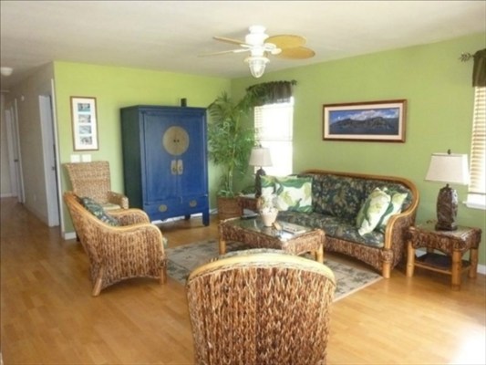 8325 Elepaio Road Kekaha, HI 96752 - Photo 3 of 10 a living room with furniture flowerpot and window
