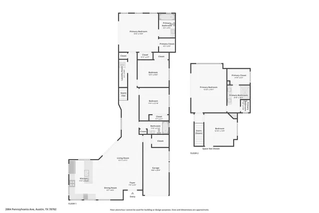 $919,900 | 2004 Pennsylvania Avenue, Unit A, Austin, TX 78702