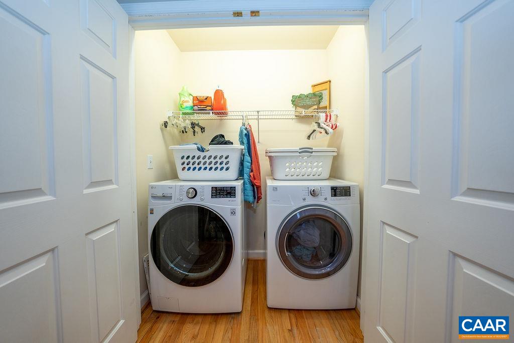 60 Pine Ridge Road Faber, VA 22938 - Photo 52 of 74 a utility room with dryer and washer