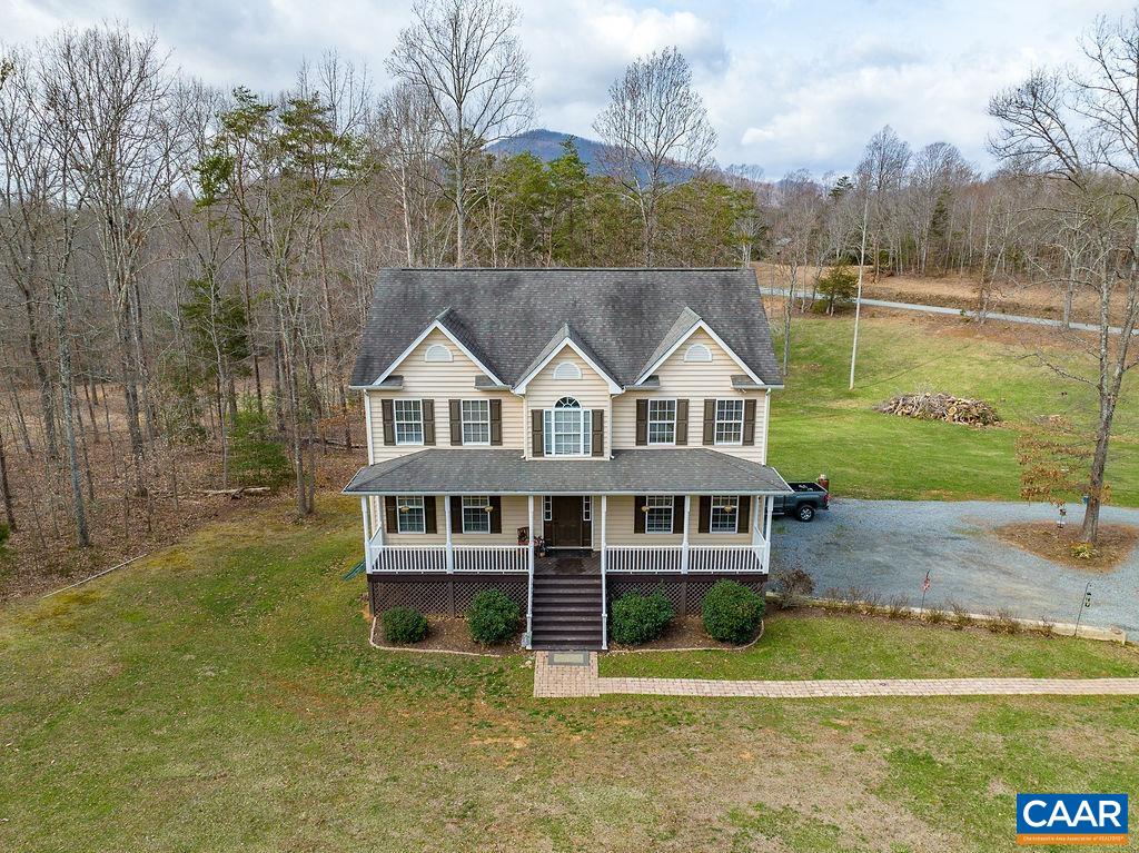 60 Pine Ridge Road Faber, VA 22938 - Photo 73 of 74 a view of a house with a yard balcony and sitting area