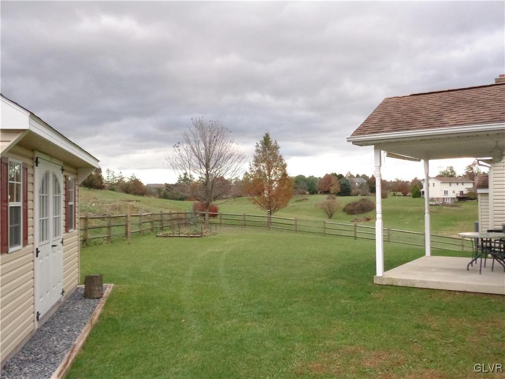 2291 Heffner Road Fogelsville, PA 18051 - Photo 48 of 50 Fenced yard area, covered patio and utility shed