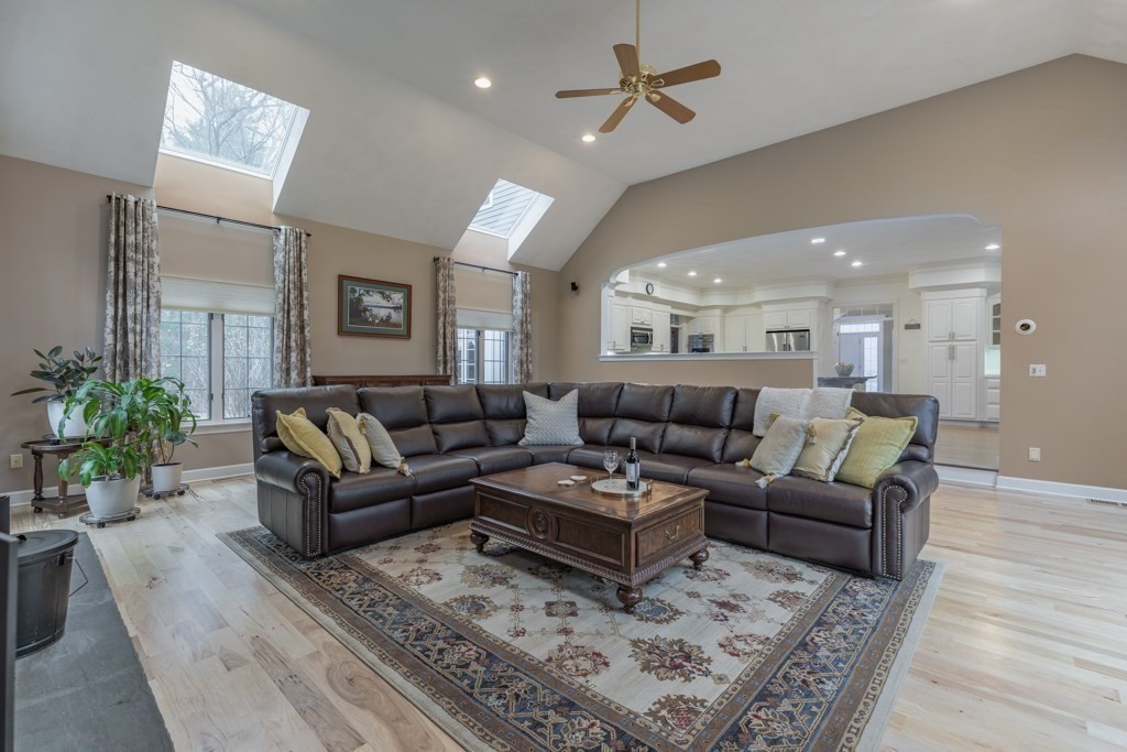 4 Walker Lane Boxford, MA 01921 - Photo 19 of 40 a living room with furniture and wooden floor