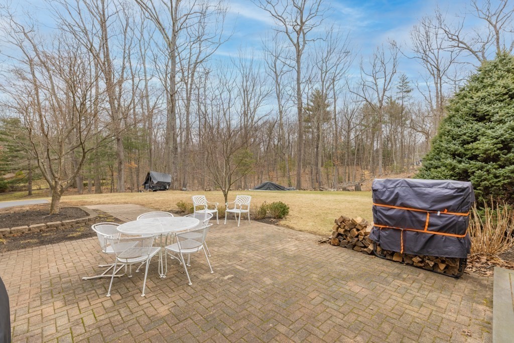 4 Walker Lane Boxford, MA 01921 - Photo 37 of 40 a view of a patio with a table and chairs and couches