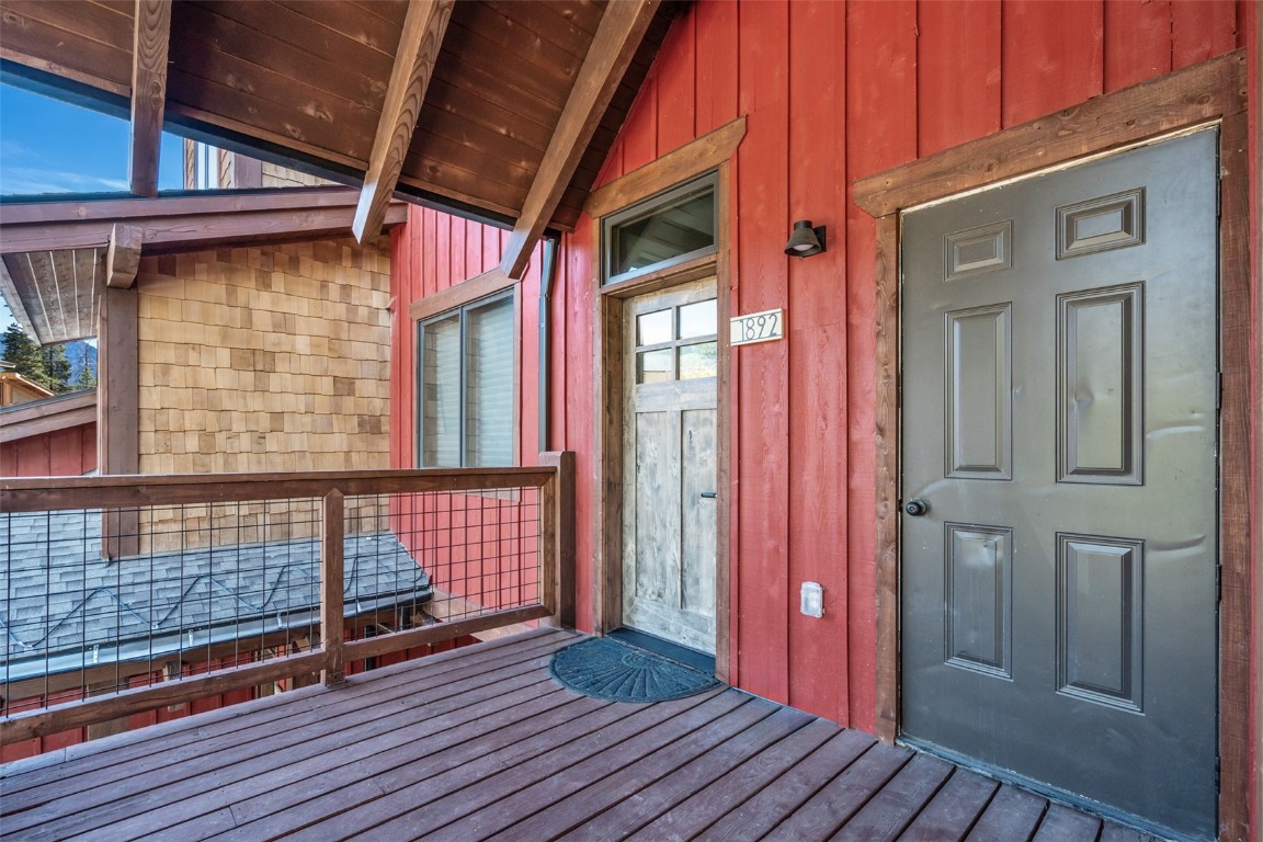 102 Lake Ridge Circle, Unit 1892 Keystone, CO 80435 - Photo 25 of 32 a view of porch with seating space
