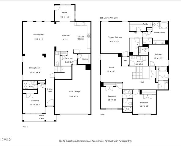 $905,000 | 601 Lauren Ann Drive, Apex, NC 27523