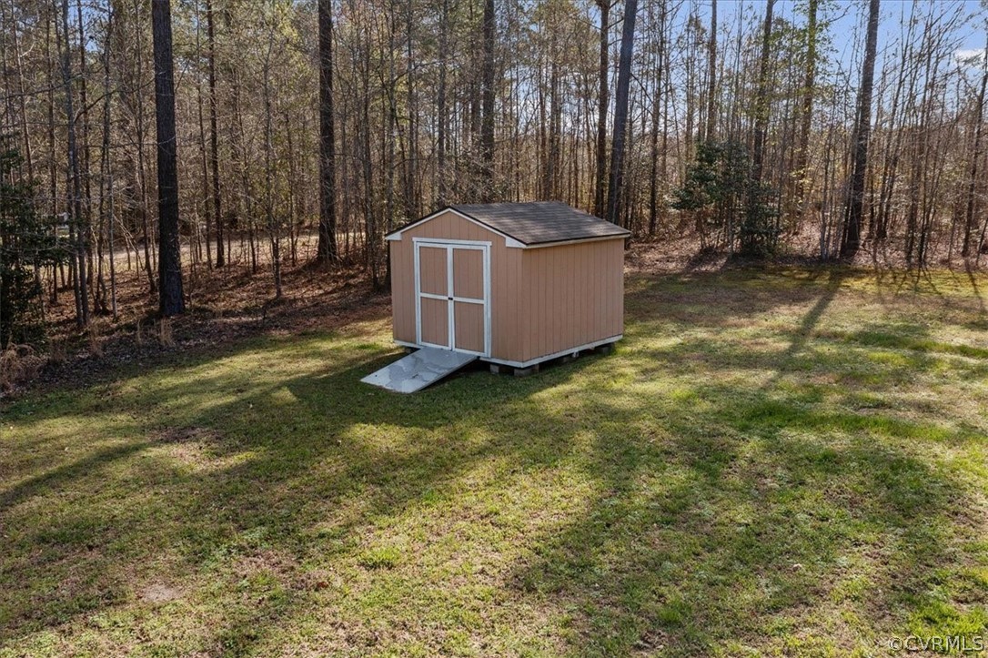 7231 Railroad Bed Road Carson, VA 23830 - Photo 36 of 42 a garden view with a barbeque