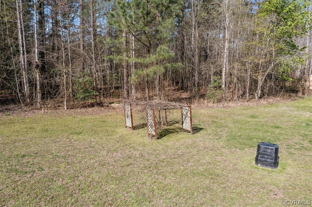 7231 Railroad Bed Road Carson, VA 23830 - Photo 37 of 42 a view of a bench in a backyard