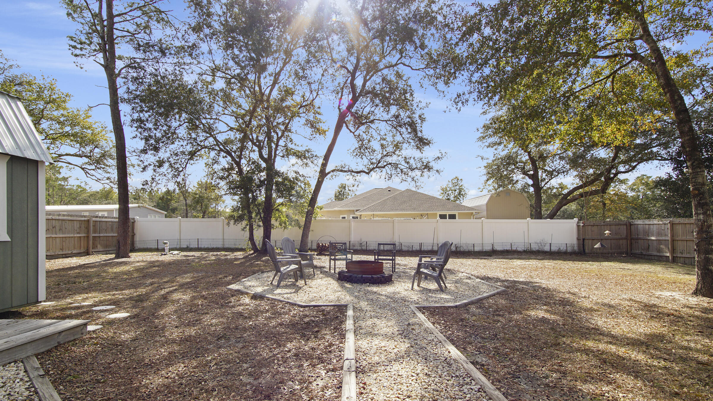 77 Easy Street Freeport, FL 32439 - Photo 4 of 32 Firepit area