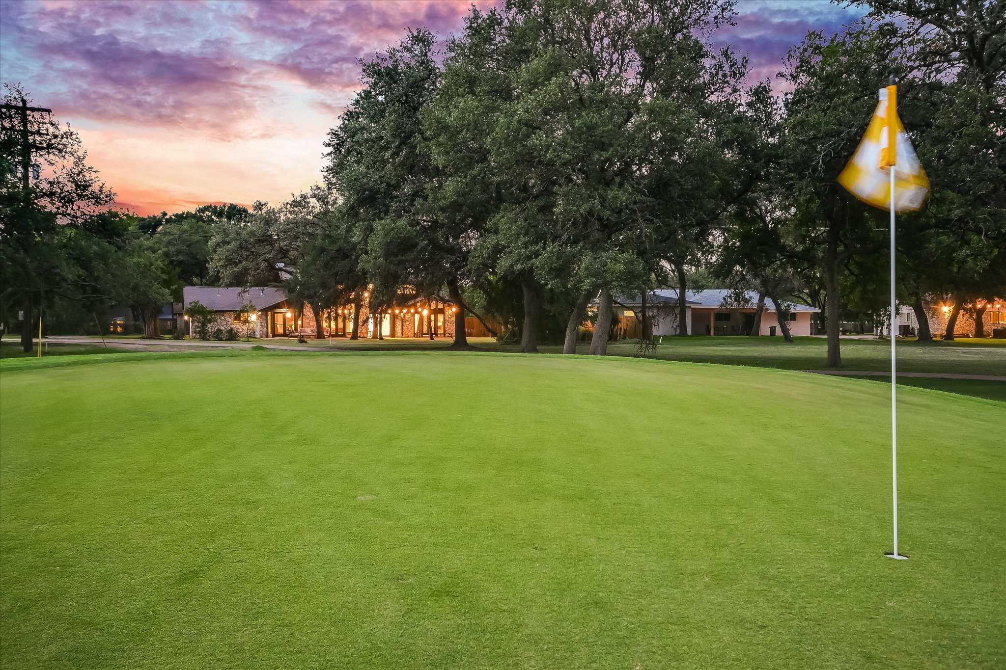 9905 Richelieu Road Austin, TX 78750 - Photo 26 of 32 Balcones CC view from driving range. Also, a putting green for practice. Requires separate club membership.