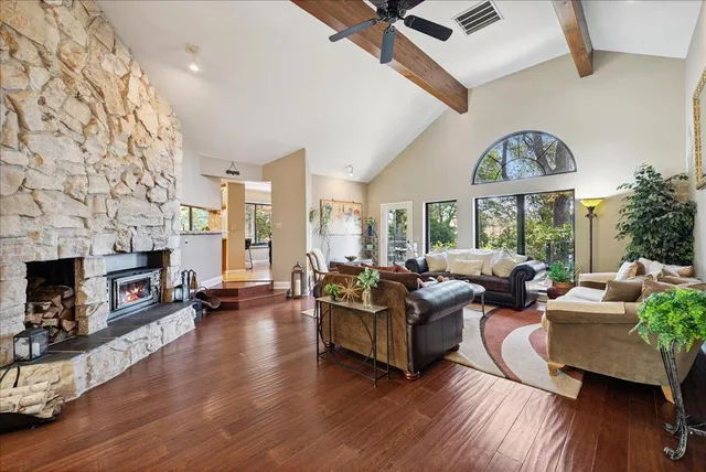 a view of outdoor space and porch