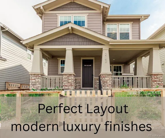 a front view of a house with a entrance