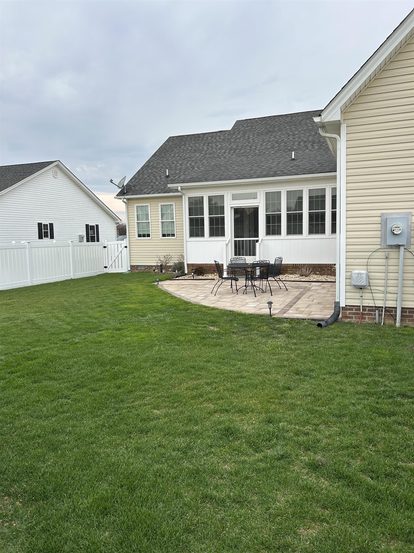 27 Slate Drive Stuarts Draft, VA 24477 - Photo 36 of 40 a front view of house with a garden and patio