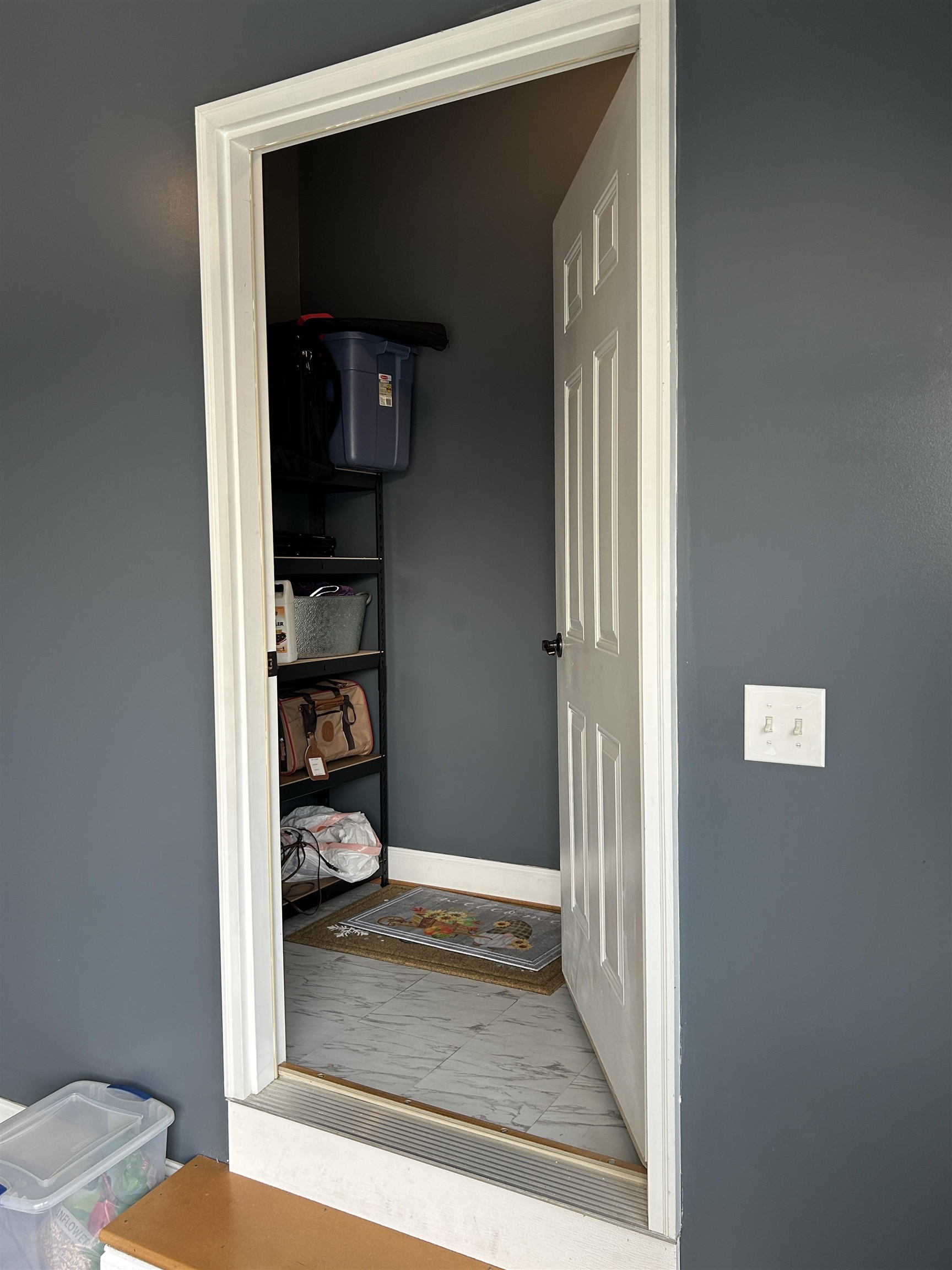 27 Slate Drive Stuarts Draft, VA 24477 - Photo 39 of 40 a view of a hallway with wooden floor and a bathroom