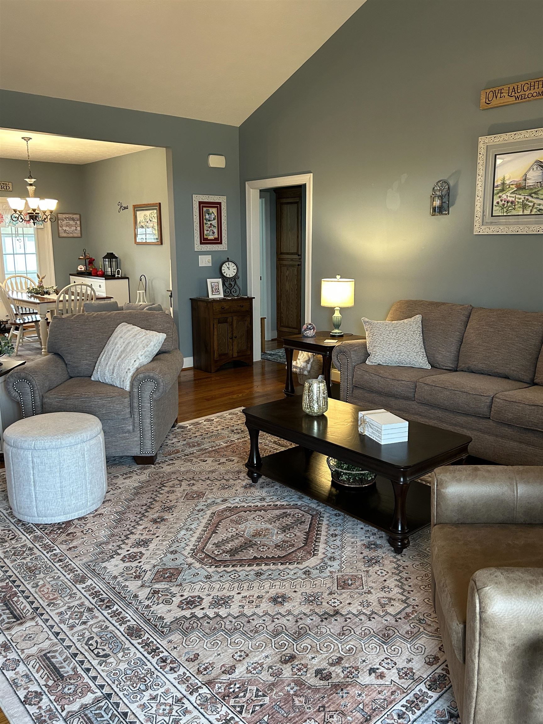 27 Slate Drive Stuarts Draft, VA 24477 - Photo 4 of 40 a living room with furniture and a wooden floor