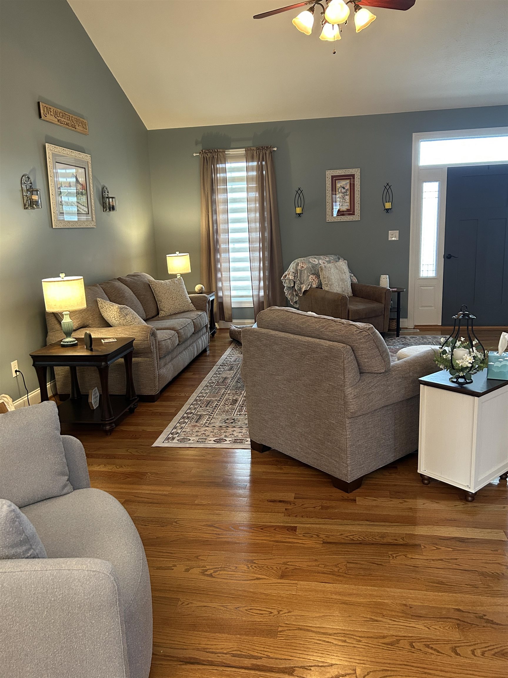 27 Slate Drive Stuarts Draft, VA 24477 - Photo 5 of 40 a living room with furniture and a wooden floor