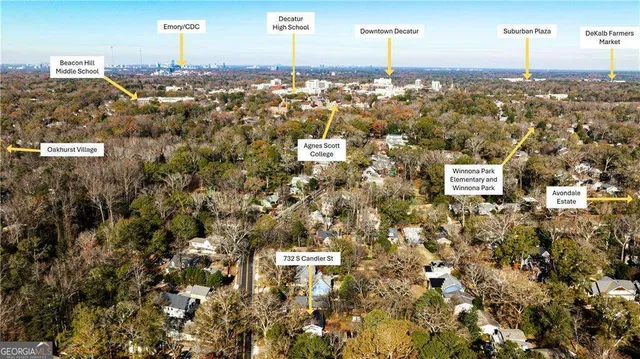 $2,200 | 732 South Candler Street, Decatur, GA 30030