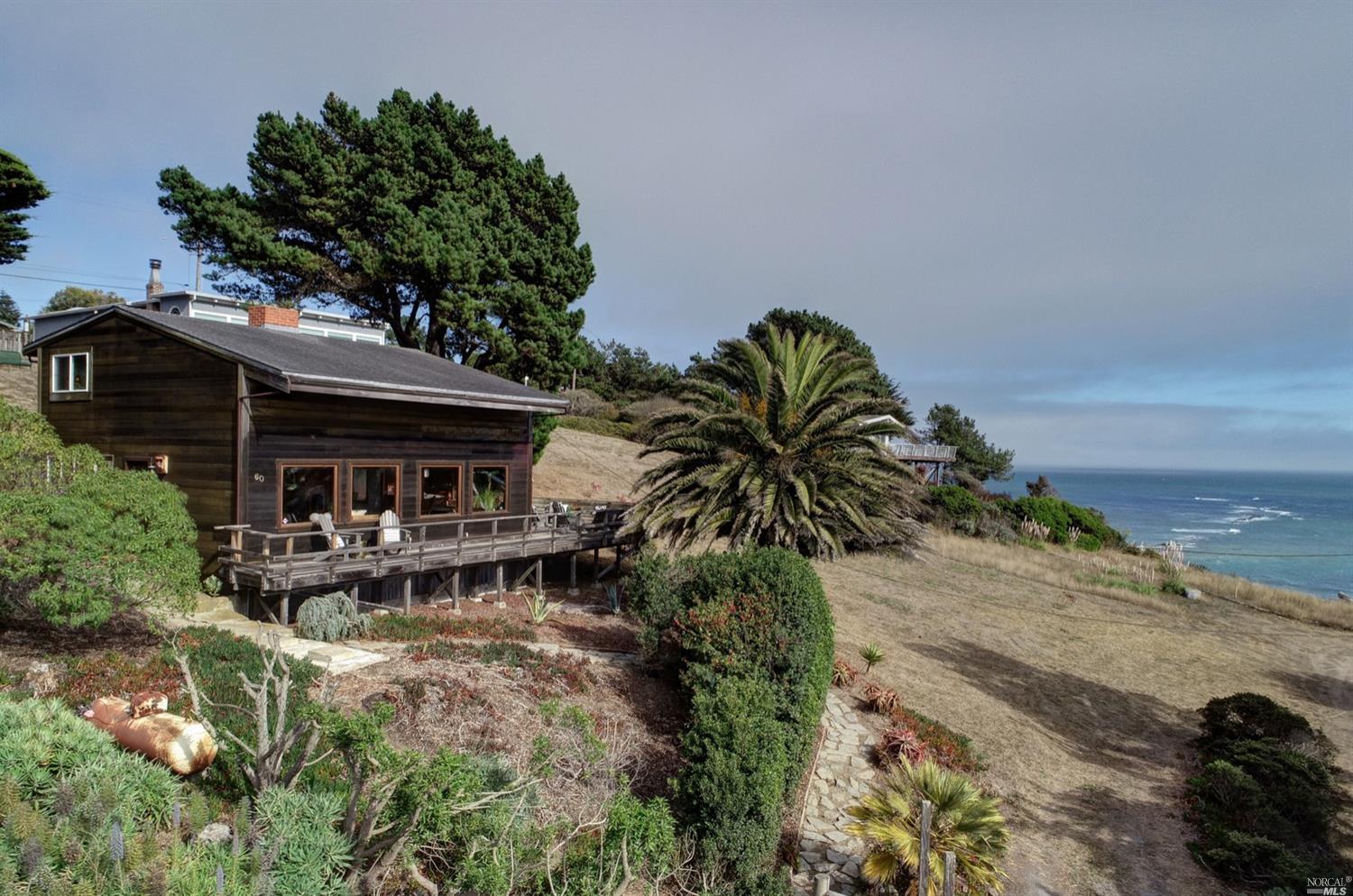 a house with trees in front of it