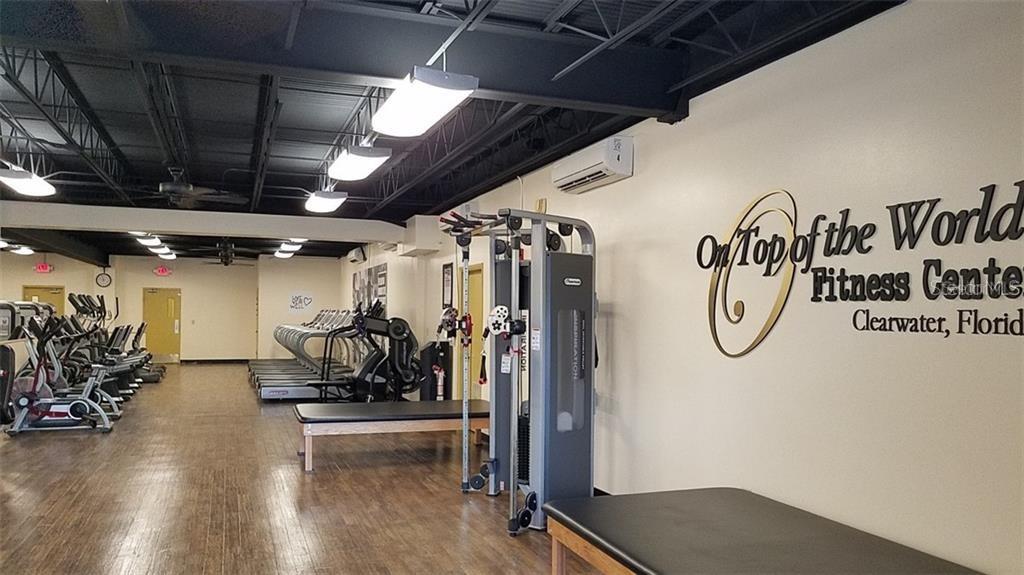 2457 Ecuadorian Way, Unit 75 Clearwater, FL 33763 - Photo 35 of 62 a view of a room with gym equipment