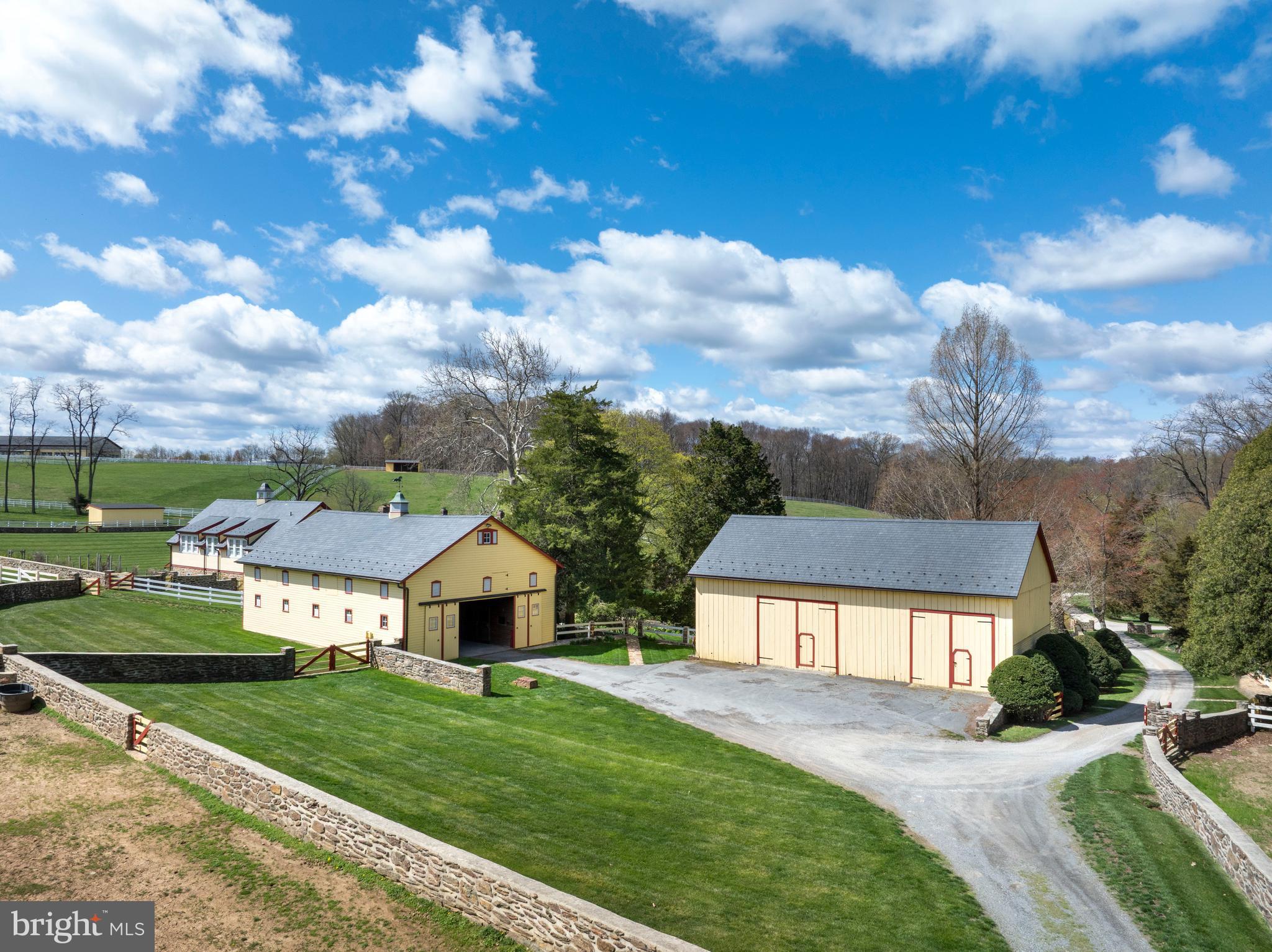 9981 Douglas Road Felton, PA 17322 - Photo 63 of 87 Barn with horse stalls & bank barn