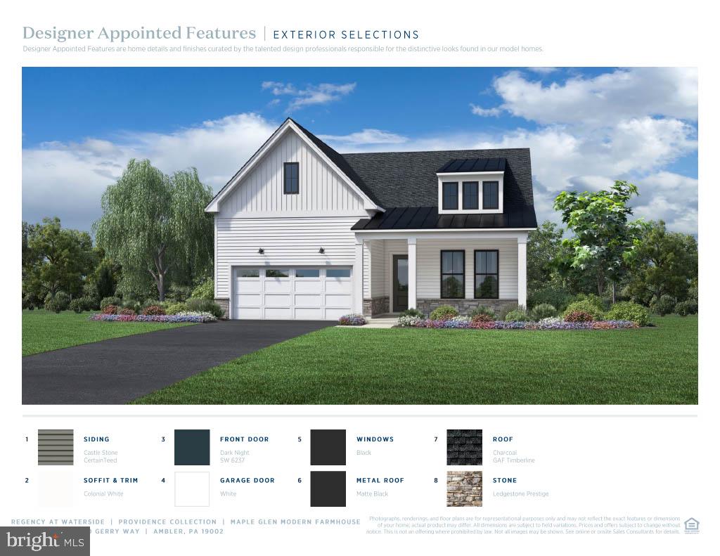 210 Gerry Way, Unit 251 Ambler, PA 19002 - Photo 2 of 11 a black and white photo of a house